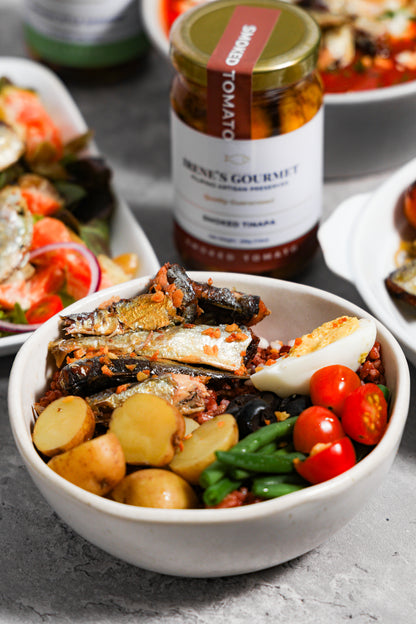 Irene's Gourmet Spanish Style Sardines in Sun Dried Tomato Flavor (225g)