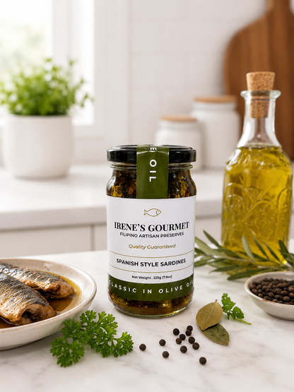 Spanish Style Sardines in Olive Oil  php295 (introductory price php259 until Sep 30, 2026)